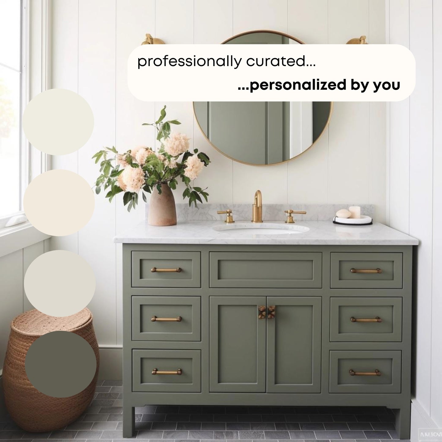 Boho Neutrals Sherwin Williams Paint Palette, Neutral Interior Paint Colors, Earthy Color Scheme, Loggia Compliments, Warm Neutrals