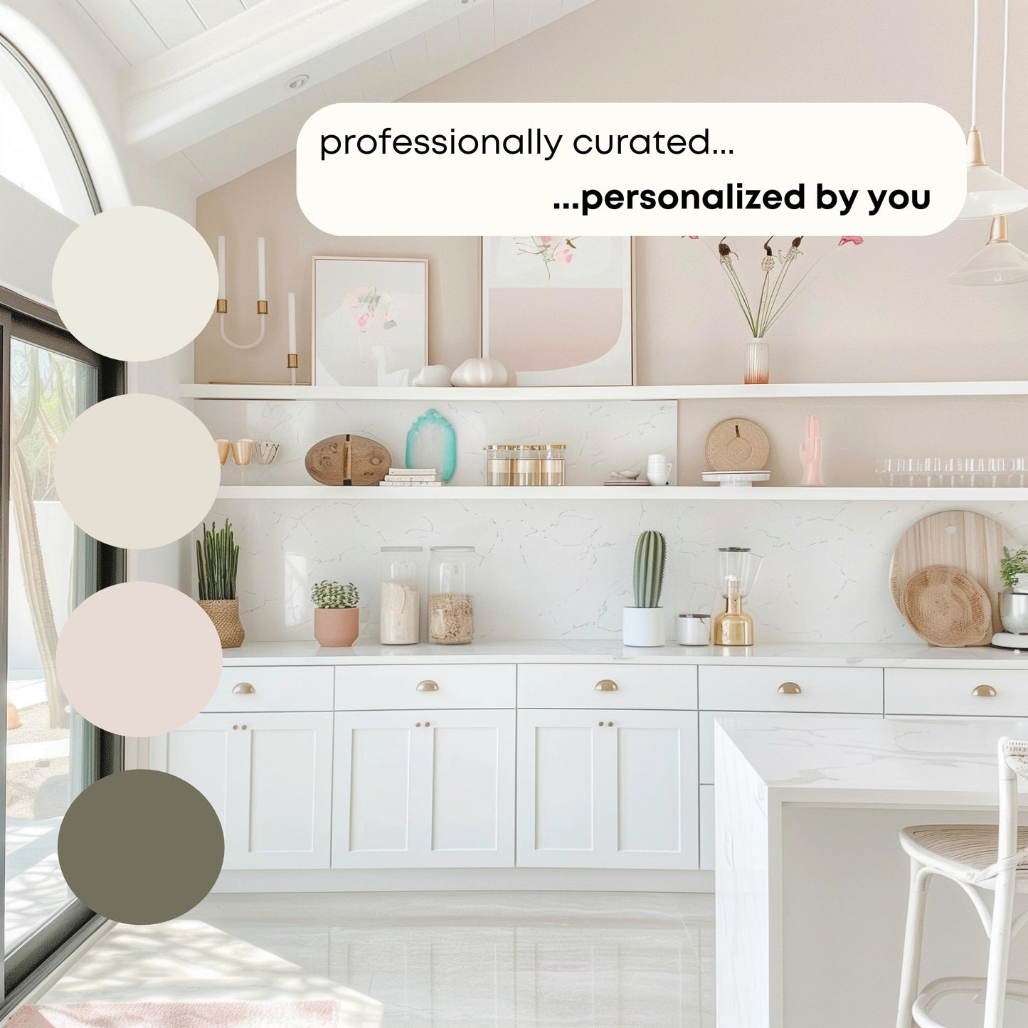 Desert Bohemian Sherwin Williams Paint Palette, Paint Colors for Home, Modern Neutrals, Color Scheme, Organic Earth Tones, Gorgeous White