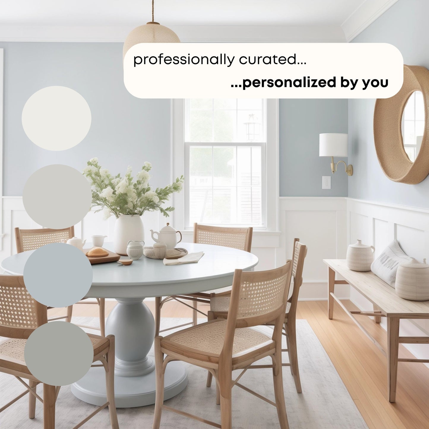 Coastal Colors Sherwin Williams Paint Palette, Interior Paint Colors for Home, Cottage Colors, Coastal Colors, Pure White