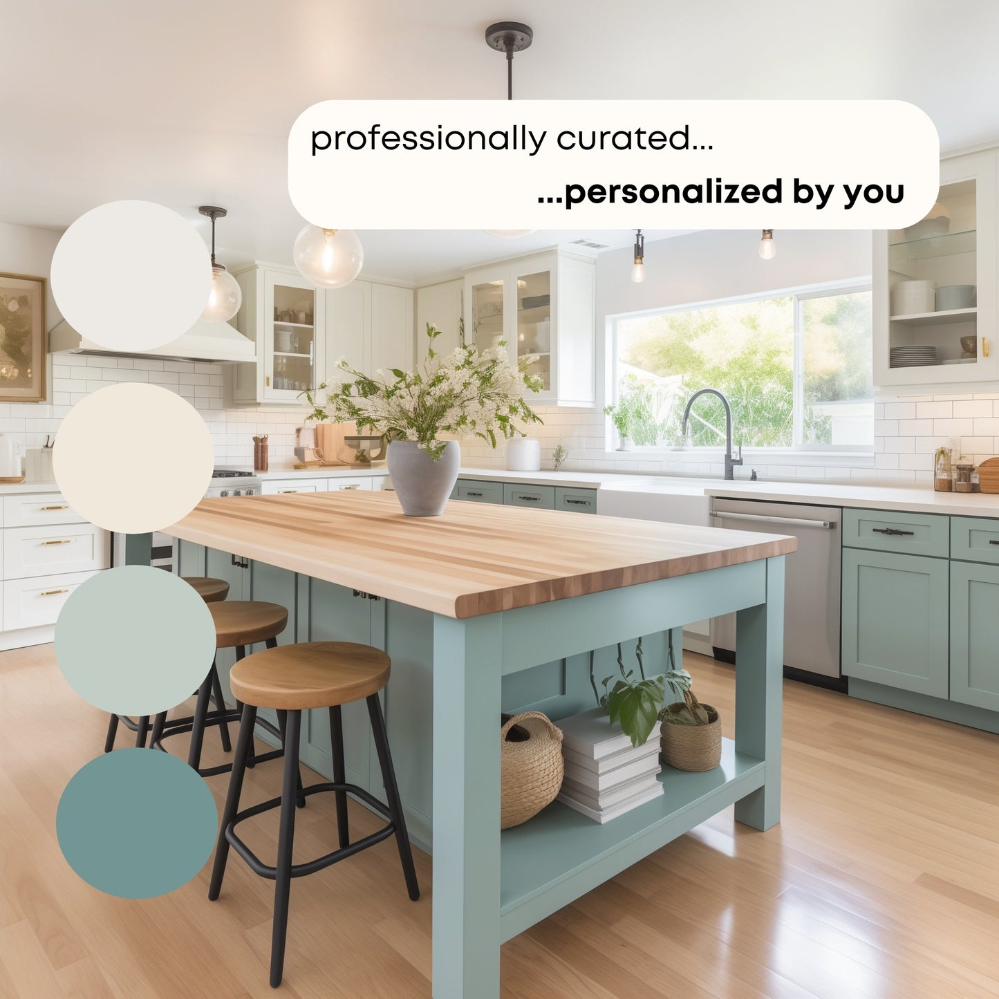 Lake House Benjamin Moore Paint Palette - Modern Neutral Interior Paint Colors for Home, Coastal Interior Design Color Palette, Lake House, Benjamin Moore Hale Navy