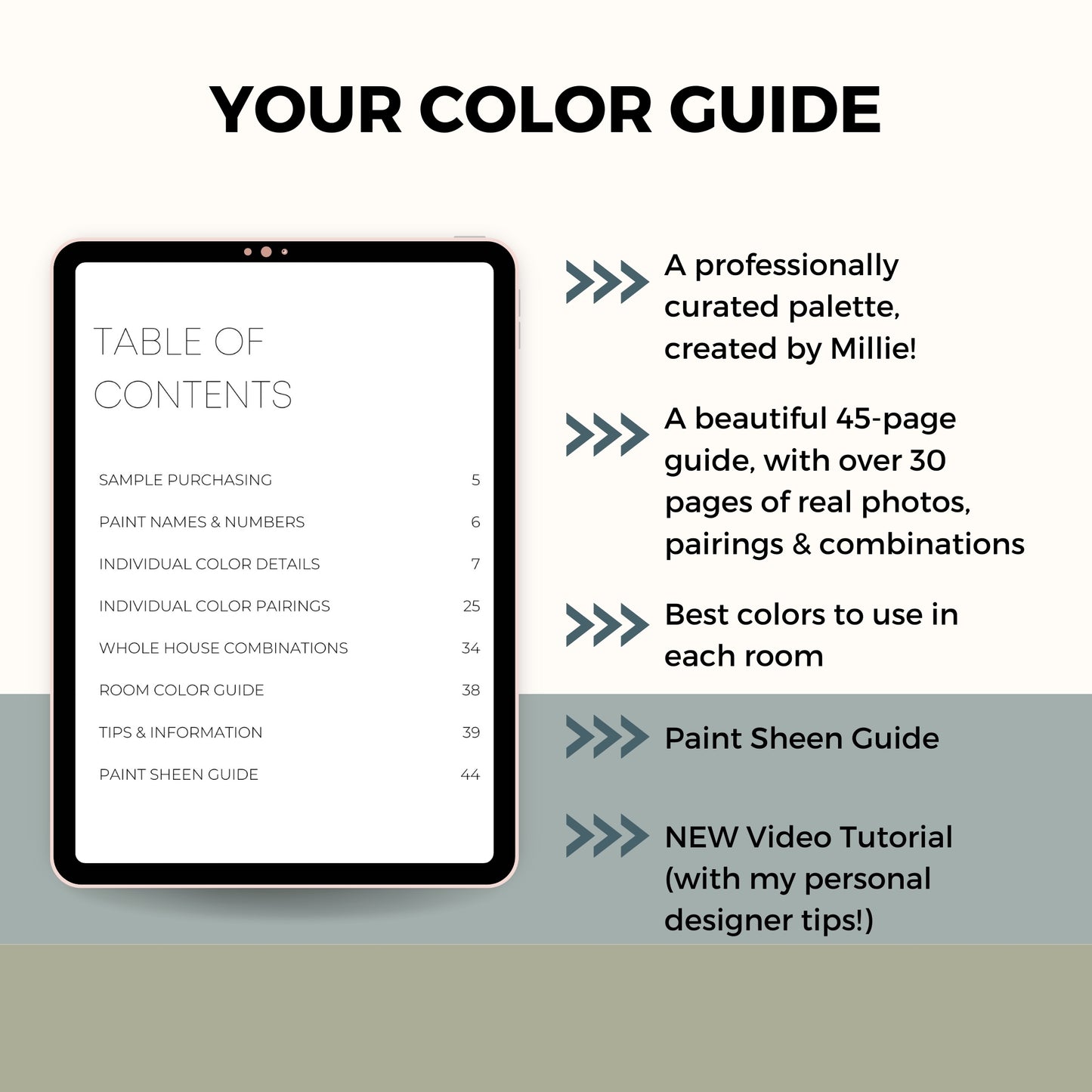 Cottagecore Sherwin Williams Paint Palette, Interior Paint Colors for Home, Modern Neutrals, Warm and Cozy, Natural Linen