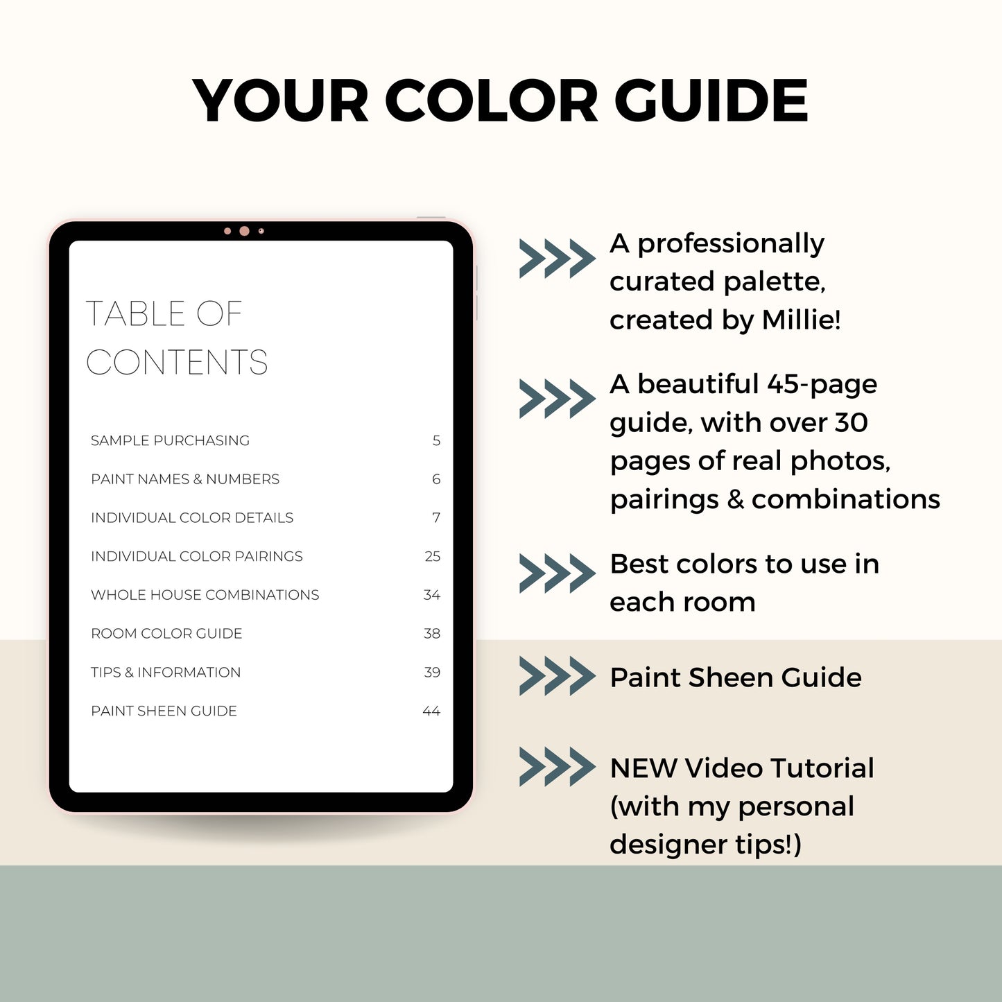 Quietude Sherwin Williams Paint Palette, Color of the Year, Modern Coastal, Cottage Interior Paint Colors for Home, Color Scheme, Alabaster