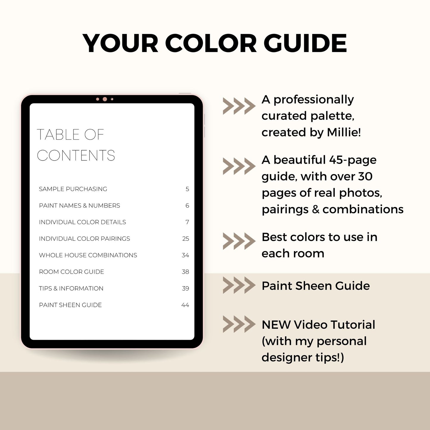 Modern Organic Benjamin Moore Paint Palette, Warm Neutrals, Warm White Interior Paint Colors, Boho Color Palette, Stone Hearth