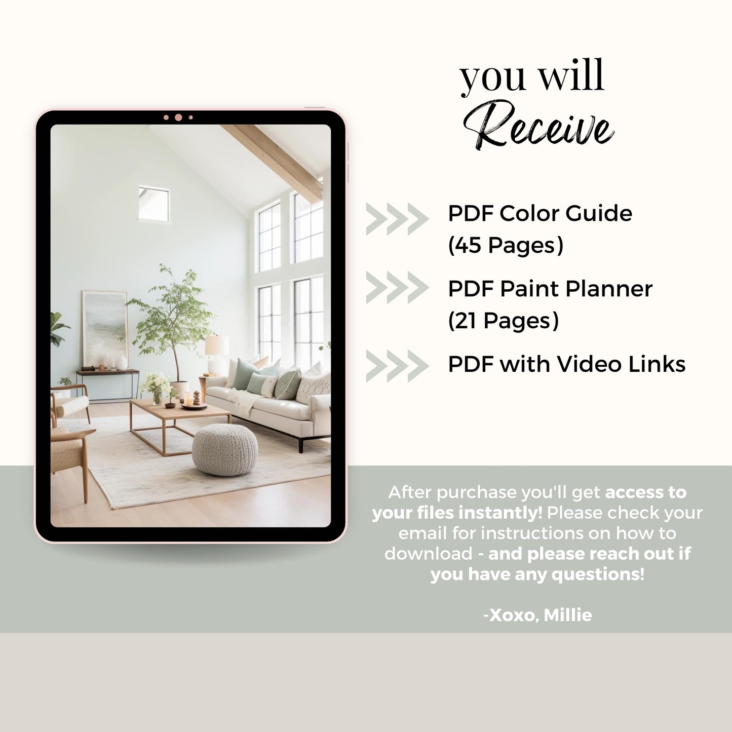 California Coastal Sherwin Williams Paint Palette - Airy Coastal, Neutral Interior Paint Colors for Home, Beach House Interior Design Color Palette, Marshmallow