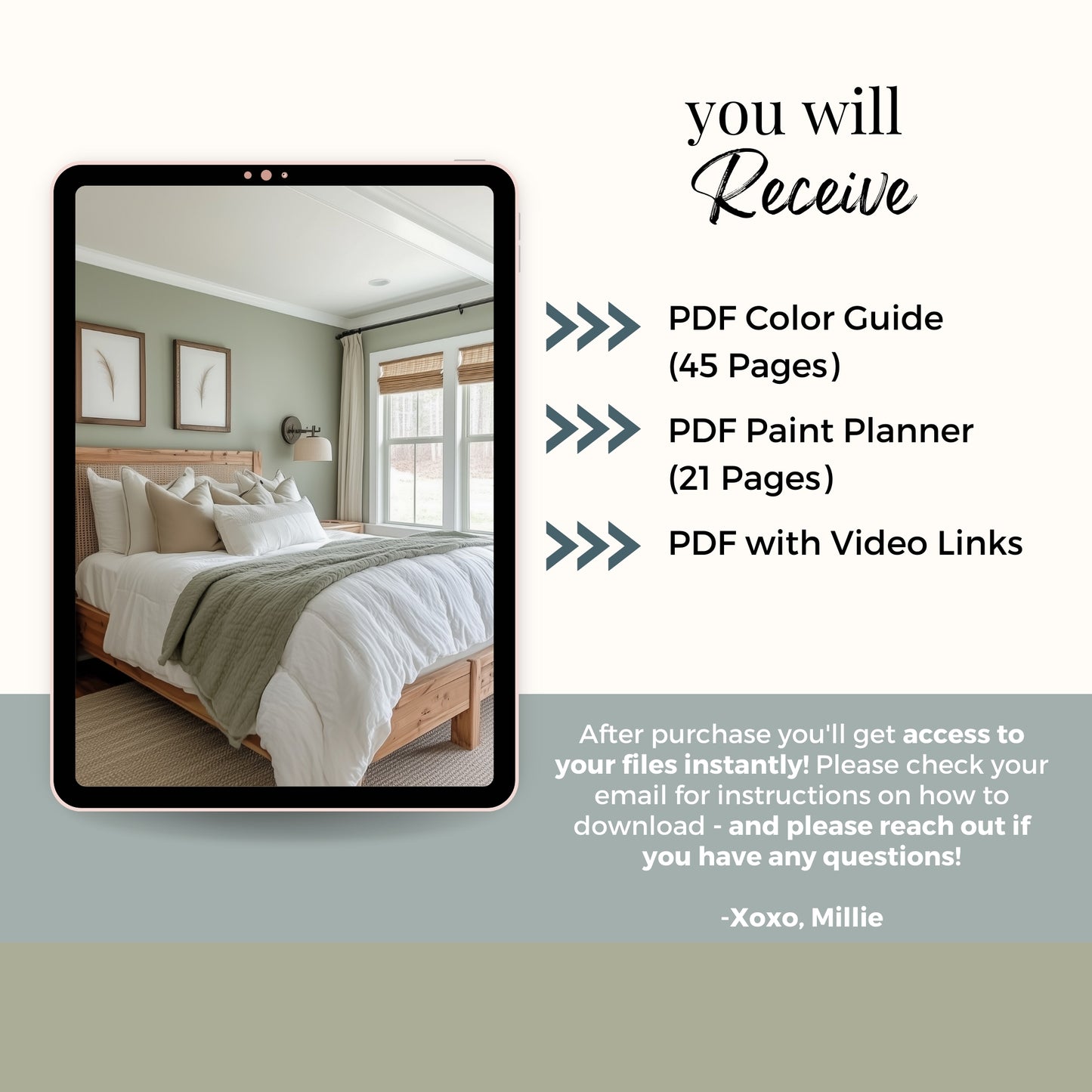 Cottagecore Sherwin Williams Paint Palette, Interior Paint Colors for Home, Modern Neutrals, Warm and Cozy, Natural Linen