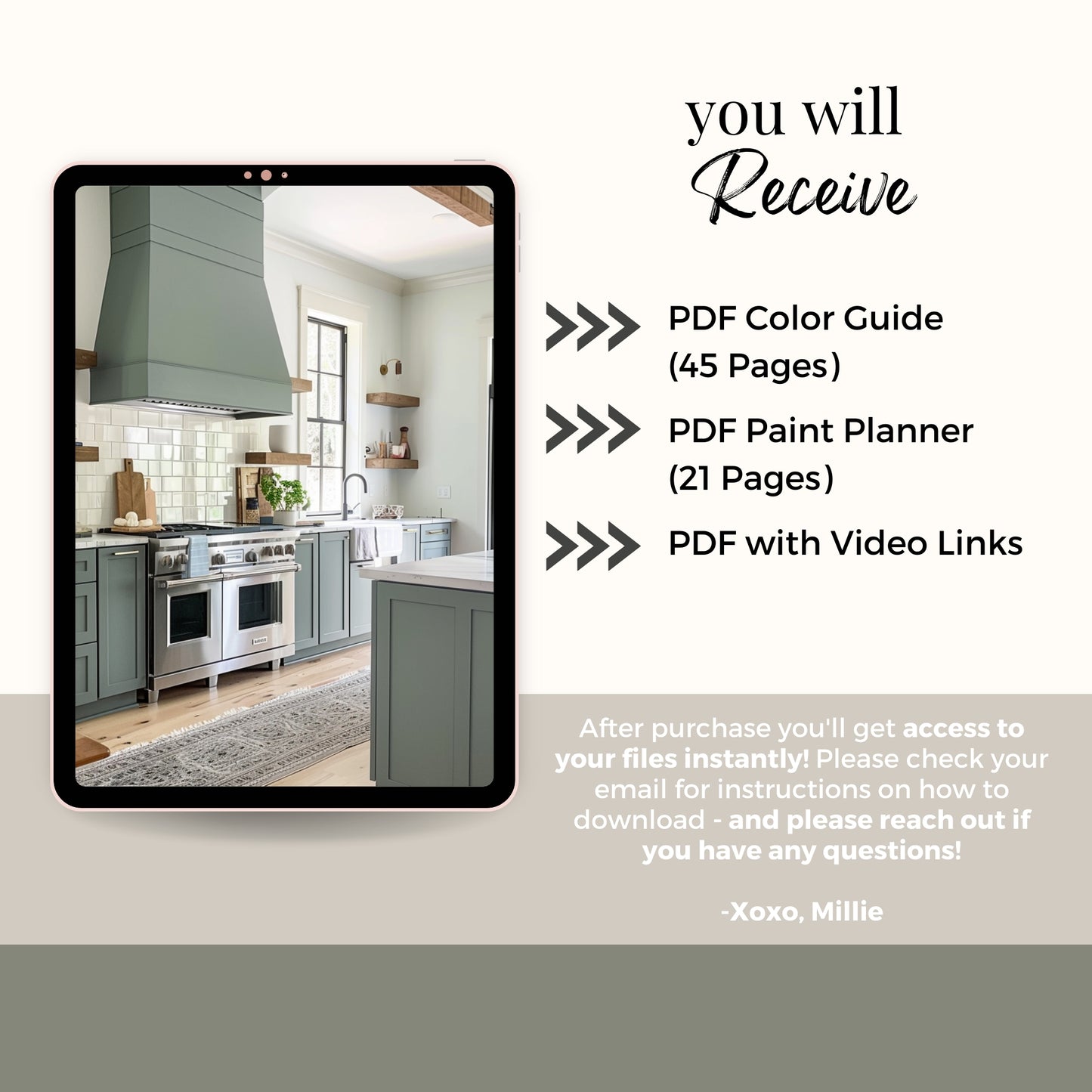 Farmhouse Benjamin Moore Paint Palette, Neutral Interior Paint Colors, Modern Farmhouse Color Scheme, Revere Pewter
