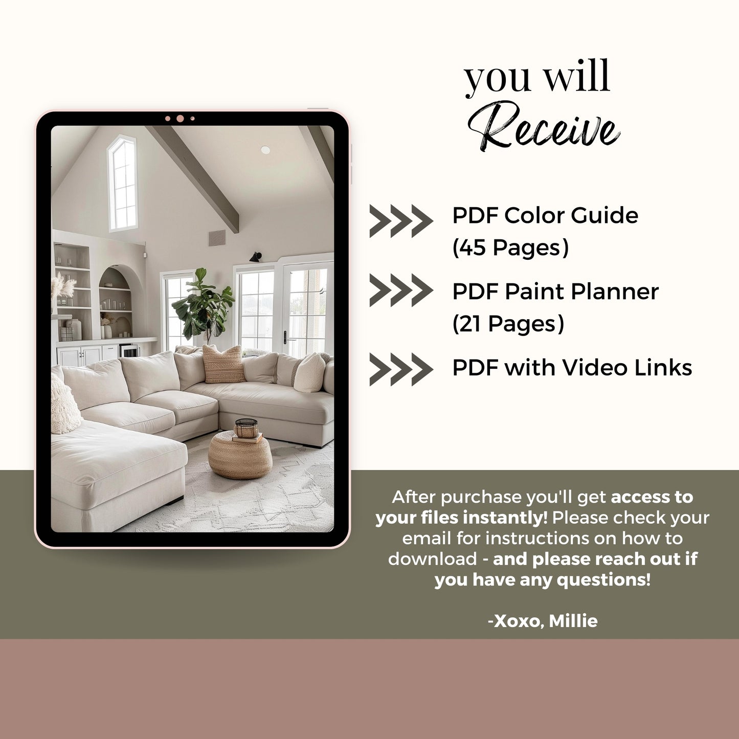Desert Bohemian Sherwin Williams Paint Palette, Paint Colors for Home, Modern Neutrals, Color Scheme, Organic Earth Tones, Gorgeous White