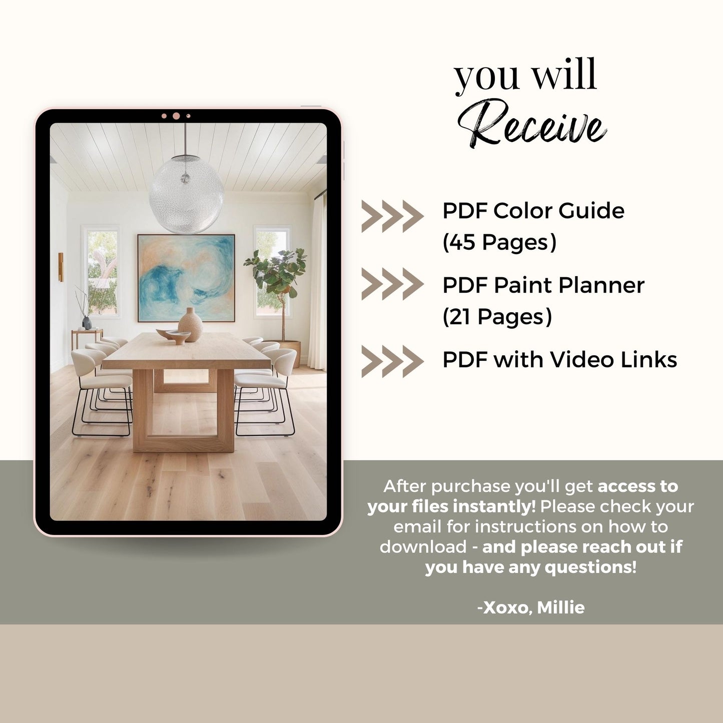 Modern Organic Benjamin Moore Paint Palette, Warm Neutrals, Warm White Interior Paint Colors, Boho Color Palette, Stone Hearth