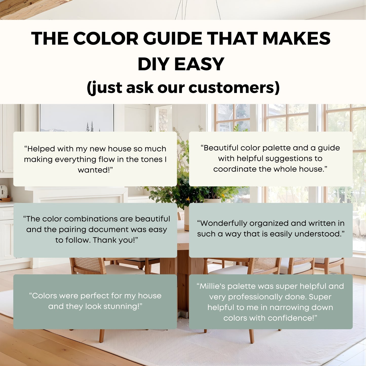 Revere Pewter Benjamin Moore Paint Palette | Timeless Neutral Interior Paint Colors | Transitional Warm Neutral Color Scheme