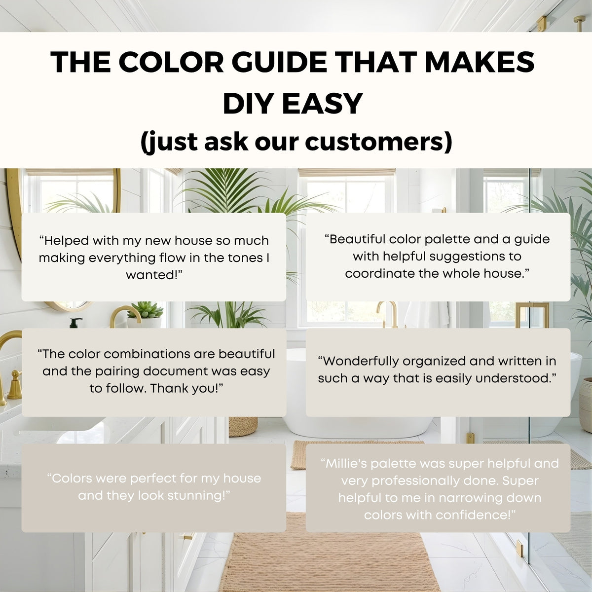 Chantilly Lace Benjamin Moore Paint Palette | Timeless Neutral Interior Paint Colors | Warm Neutrals | Rich Timeless Colors