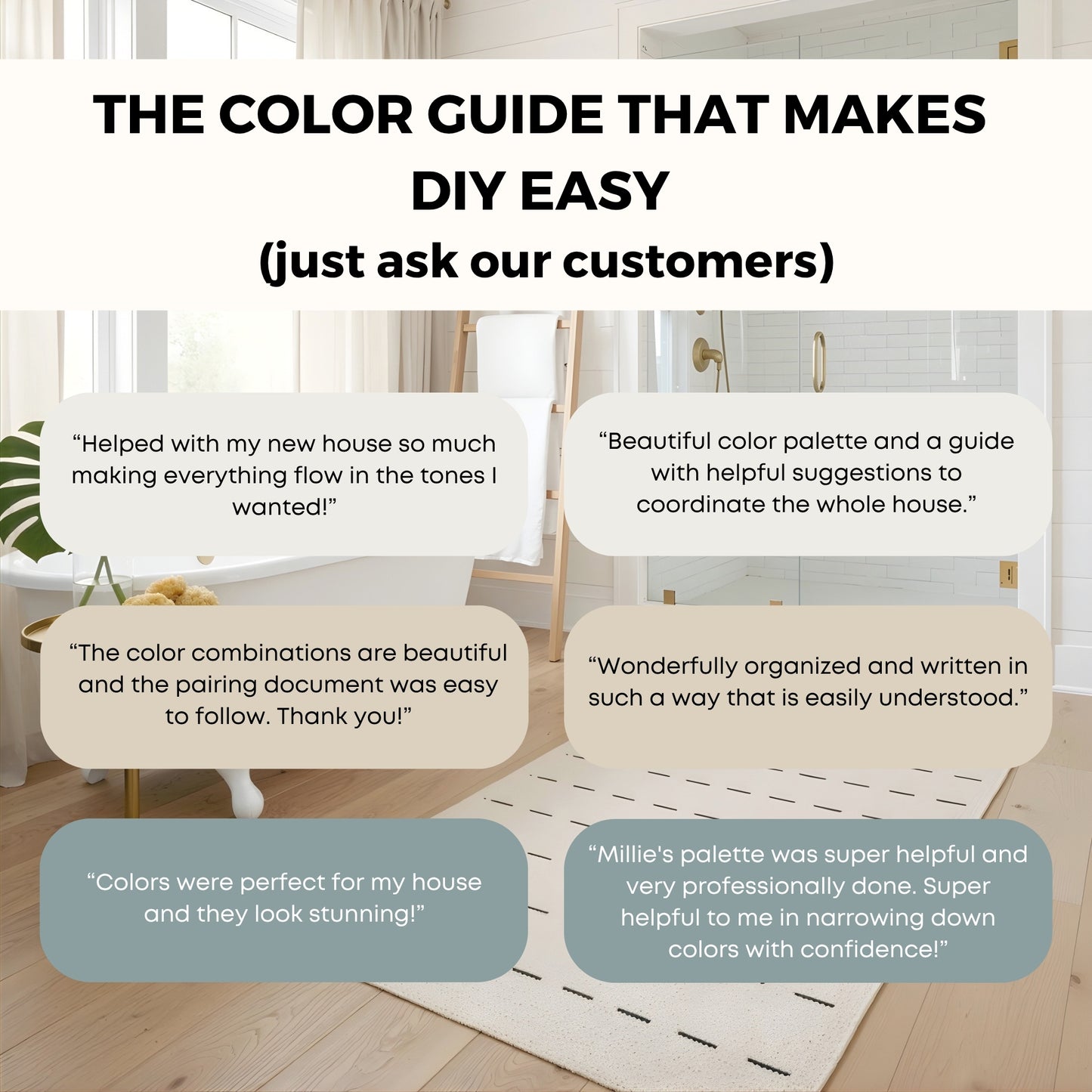 Modern Coastal Sherwin Williams Paint Palette | 9 Coordinating Interior Paint Colors | Coastal Design Color Scheme