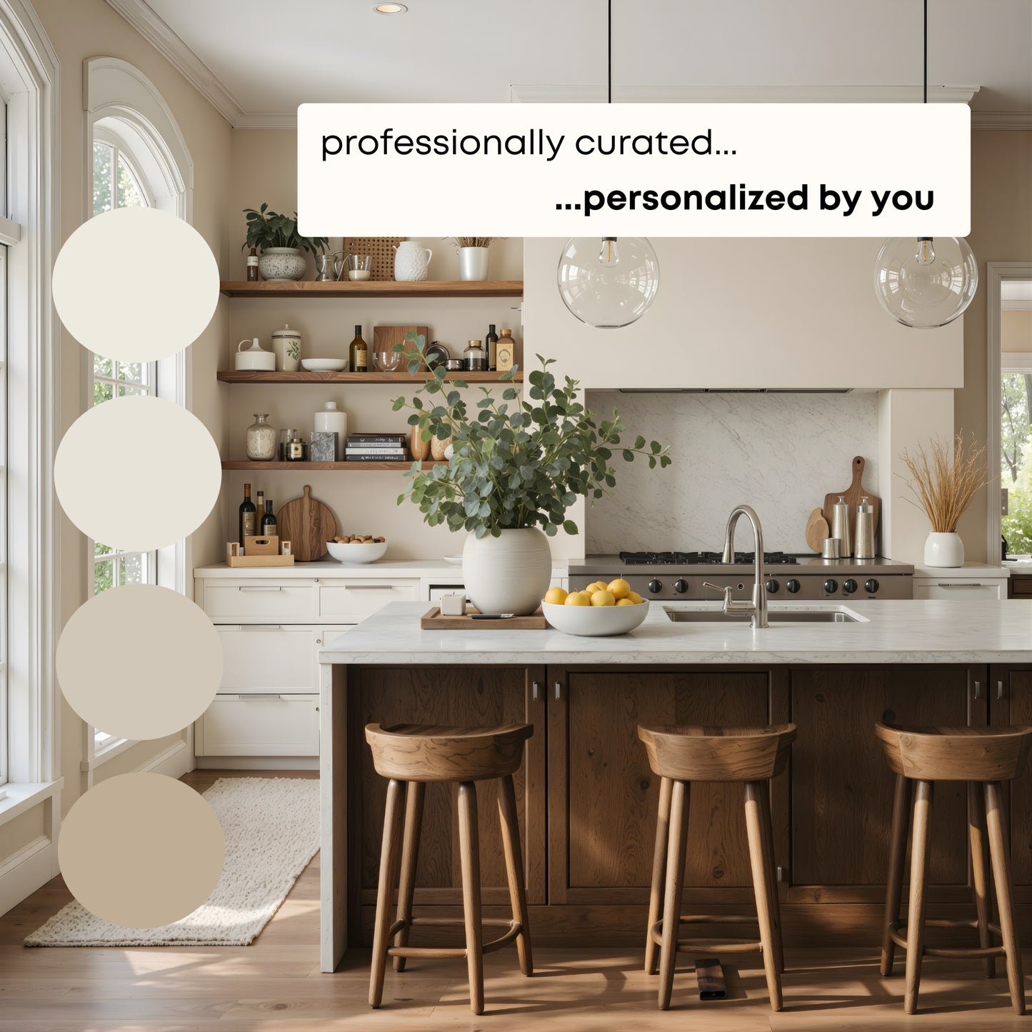 Light Warm Neutrals Sherwin Williams Paint Palette, Neutral Interior Paint Colors, Warm Color Scheme, Natural Linen