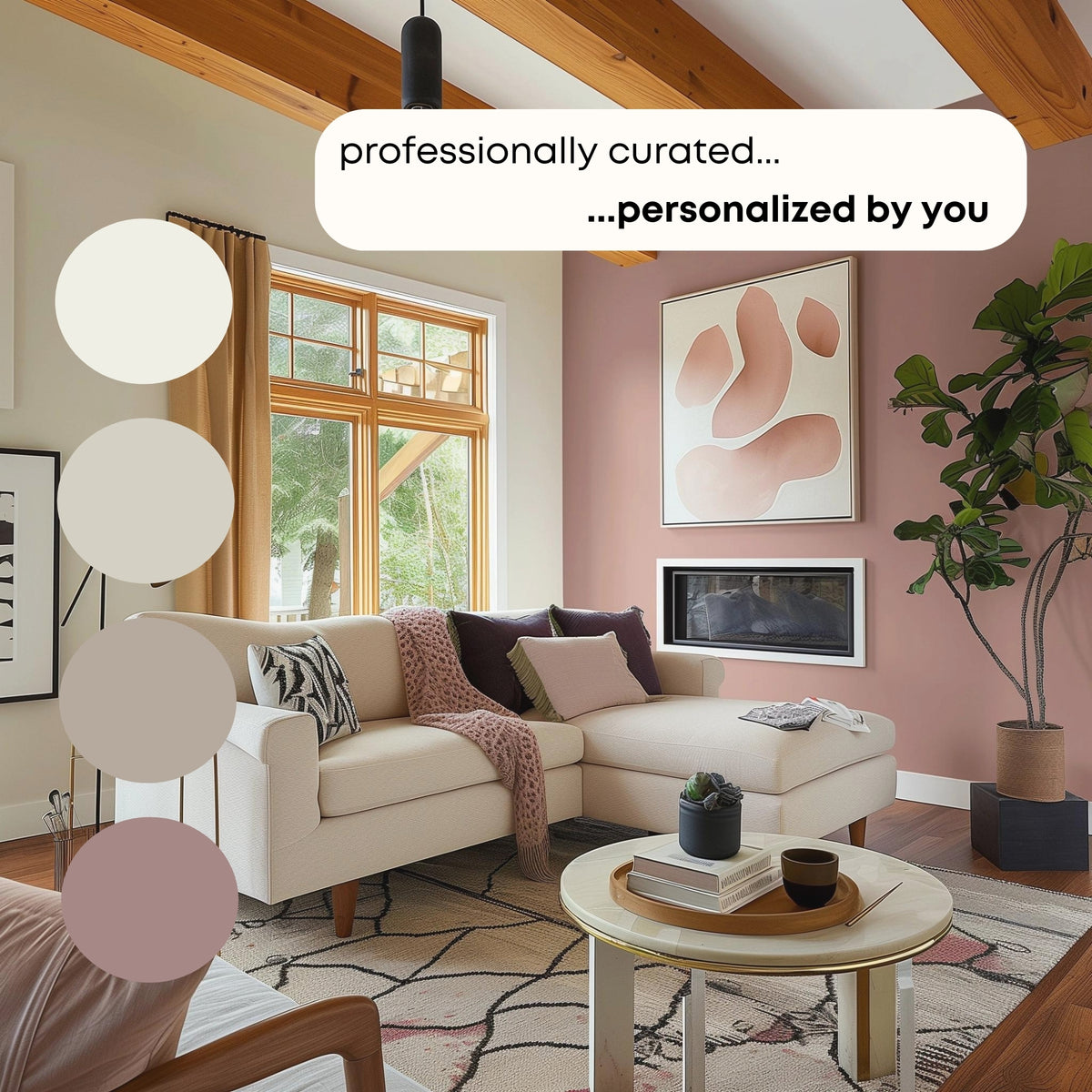 Modern Cottage Sherwin Williams Paint Palette, Warm Neutrals, Interior ...