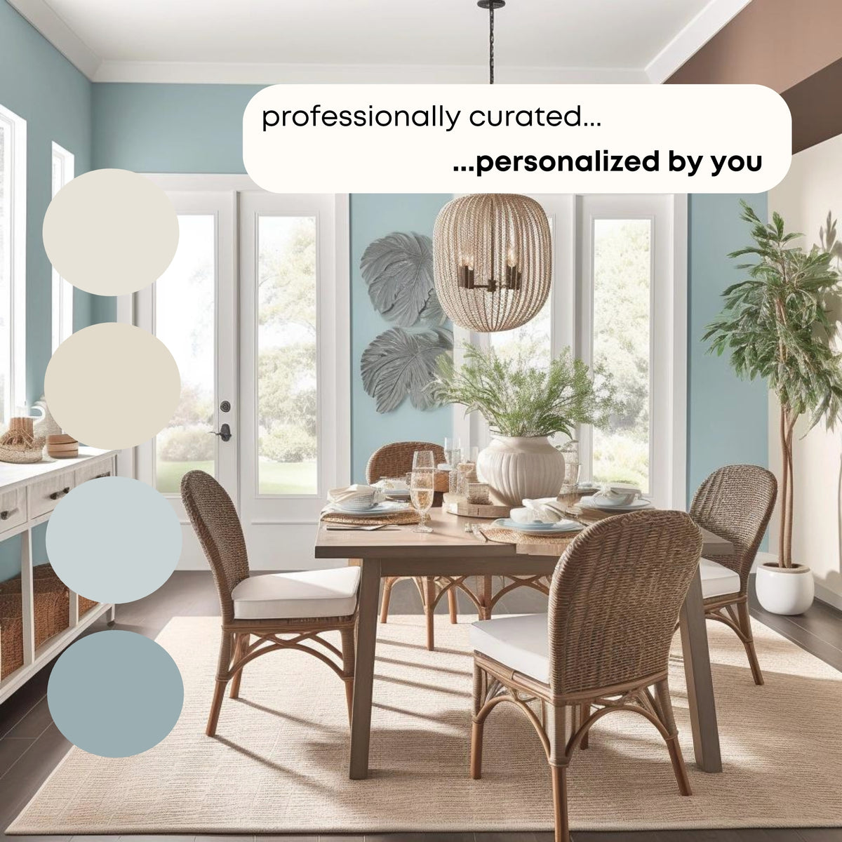 Beach Bungalow Sherwin Williams Paint Palette, Paint Colors for Home ...