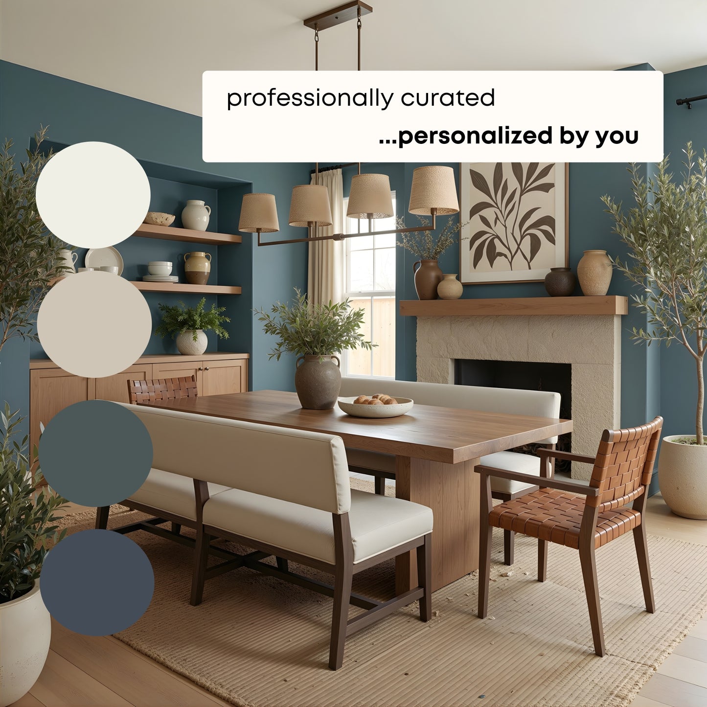 Socialite Sherwin Williams Paint Palette | Paint Colors for Home | Modern Moody Neutrals Color Scheme | Organic Earth Tones