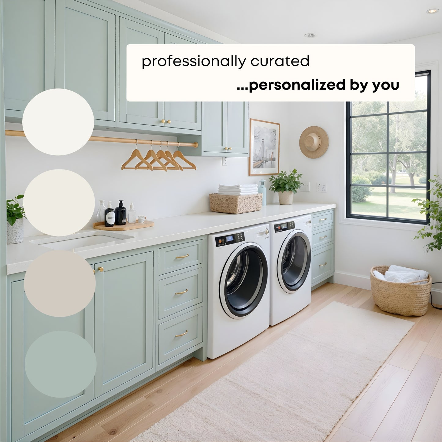Calm Neutrals - Palette Two | Sherwin Williams Paint Palette | Neutral Interior Paint Colors for a Calm Home | Light Neutral Color Scheme