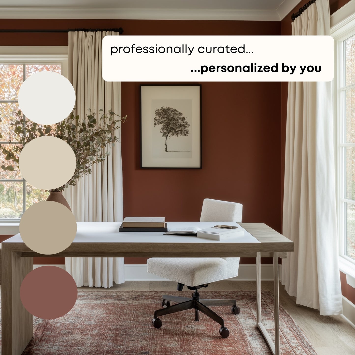 Universal Khaki Sherwin Williams Paint Palette, Neutral Interior Paint Colors, Transitional, Warm Neutral Color Scheme