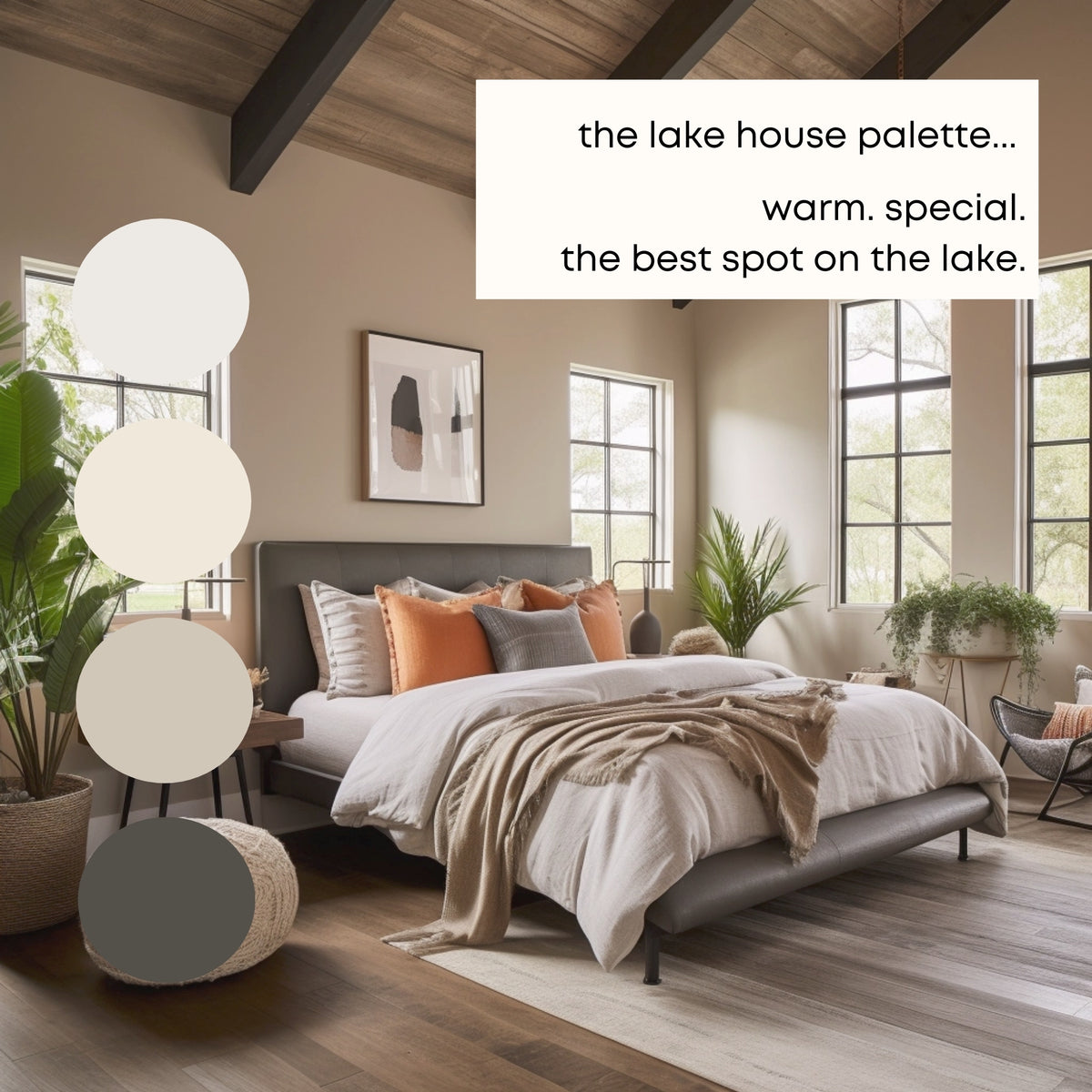 Lake House Sherwin Williams Paint Palette - Modern Neutral Interior Pa ...
