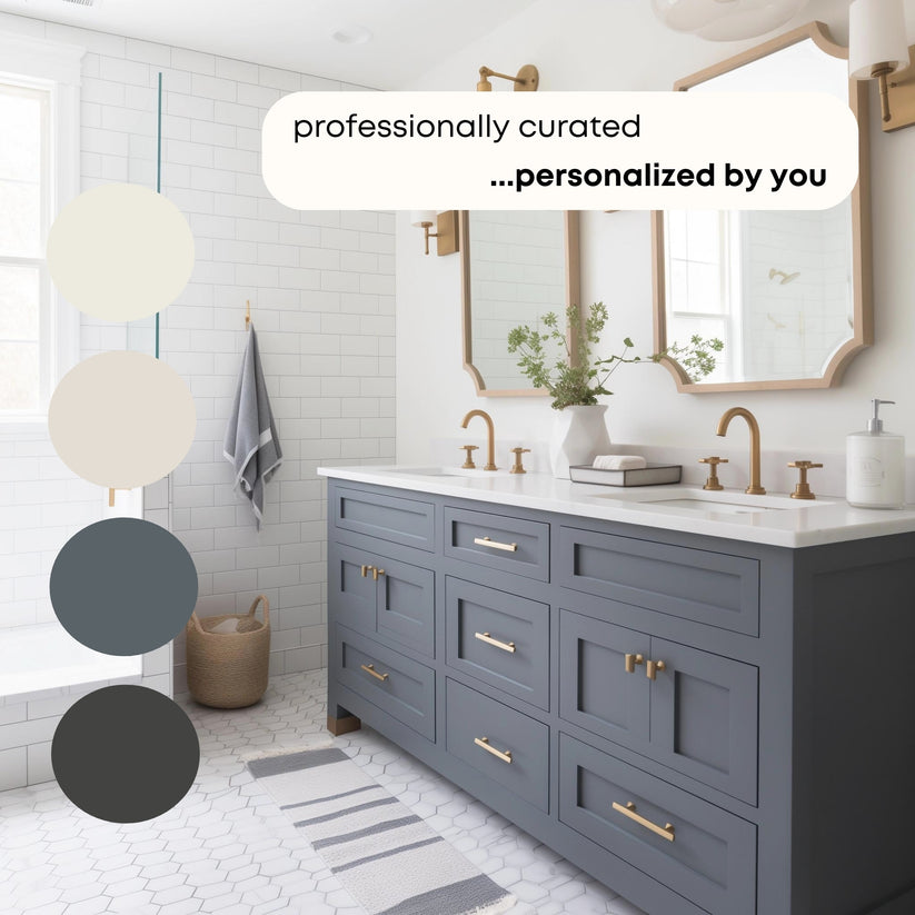 Farmhouse Benjamin Moore Paint Palette, Neutral Interior Paint Colors ...