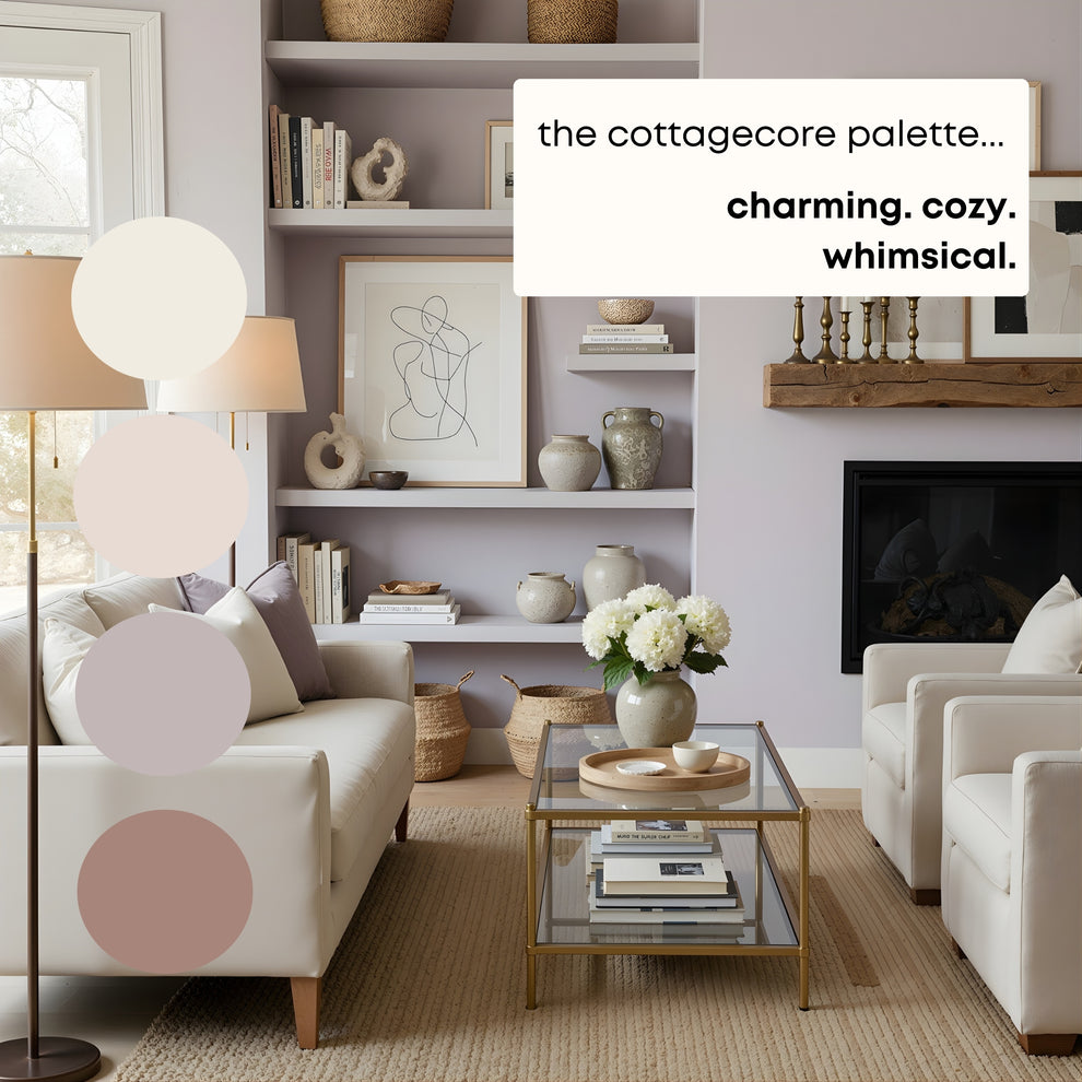 Cottagecore Sherwin Williams Paint Palette, Interior Paint Colors for ...