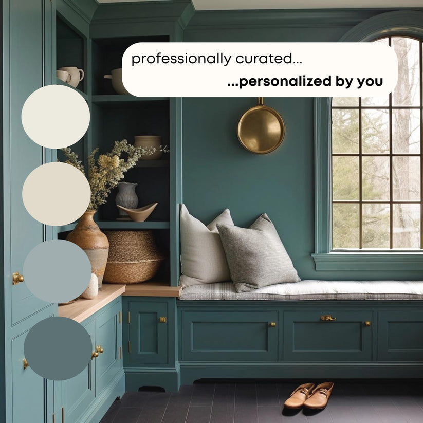 Balanced Beige Sherwin Williams Paint Palette, Modern Neutral Interior ...
