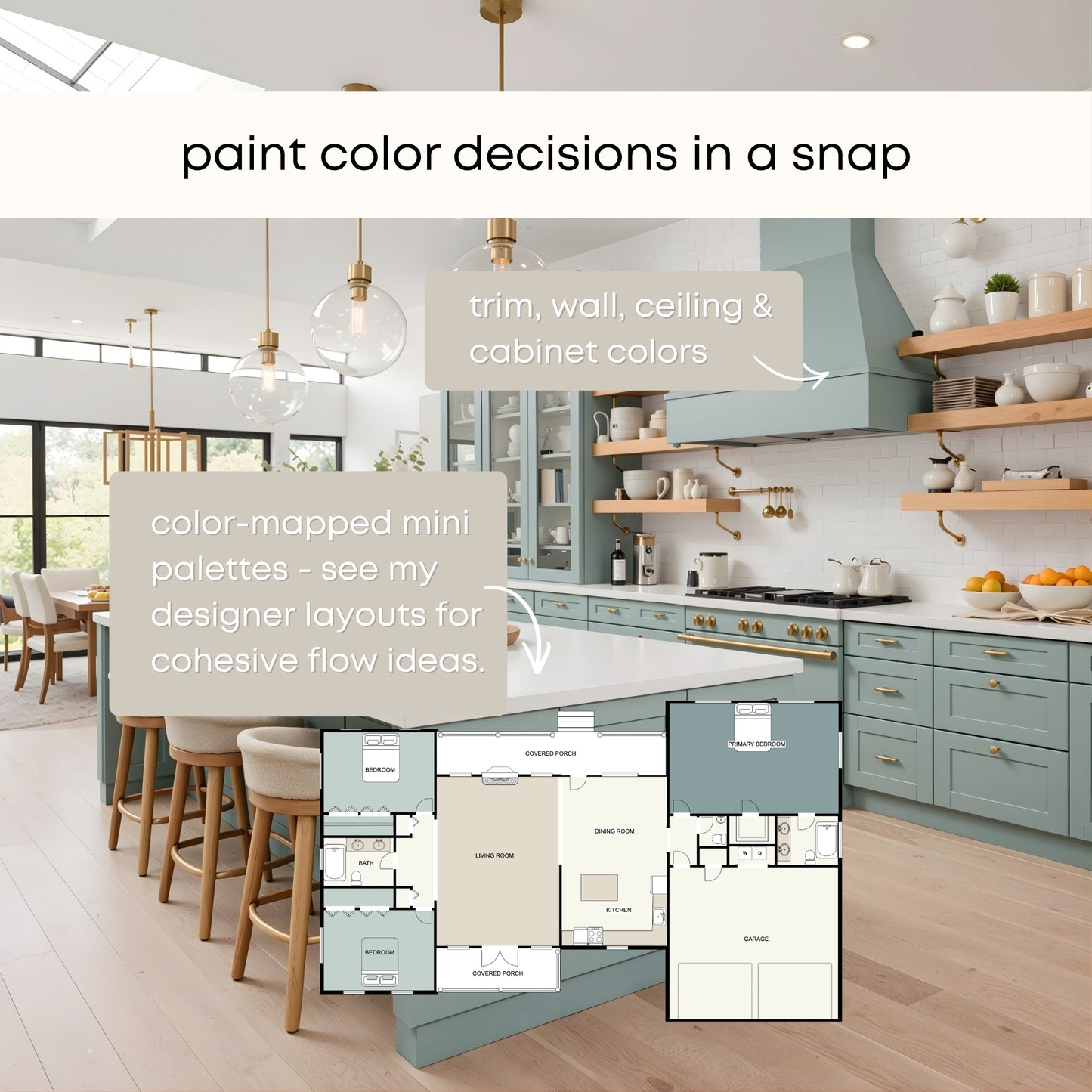 Neutral Ground | Sherwin Williams Paint Palette | Neutral Interior Paint Colors | Coastal Color Scheme