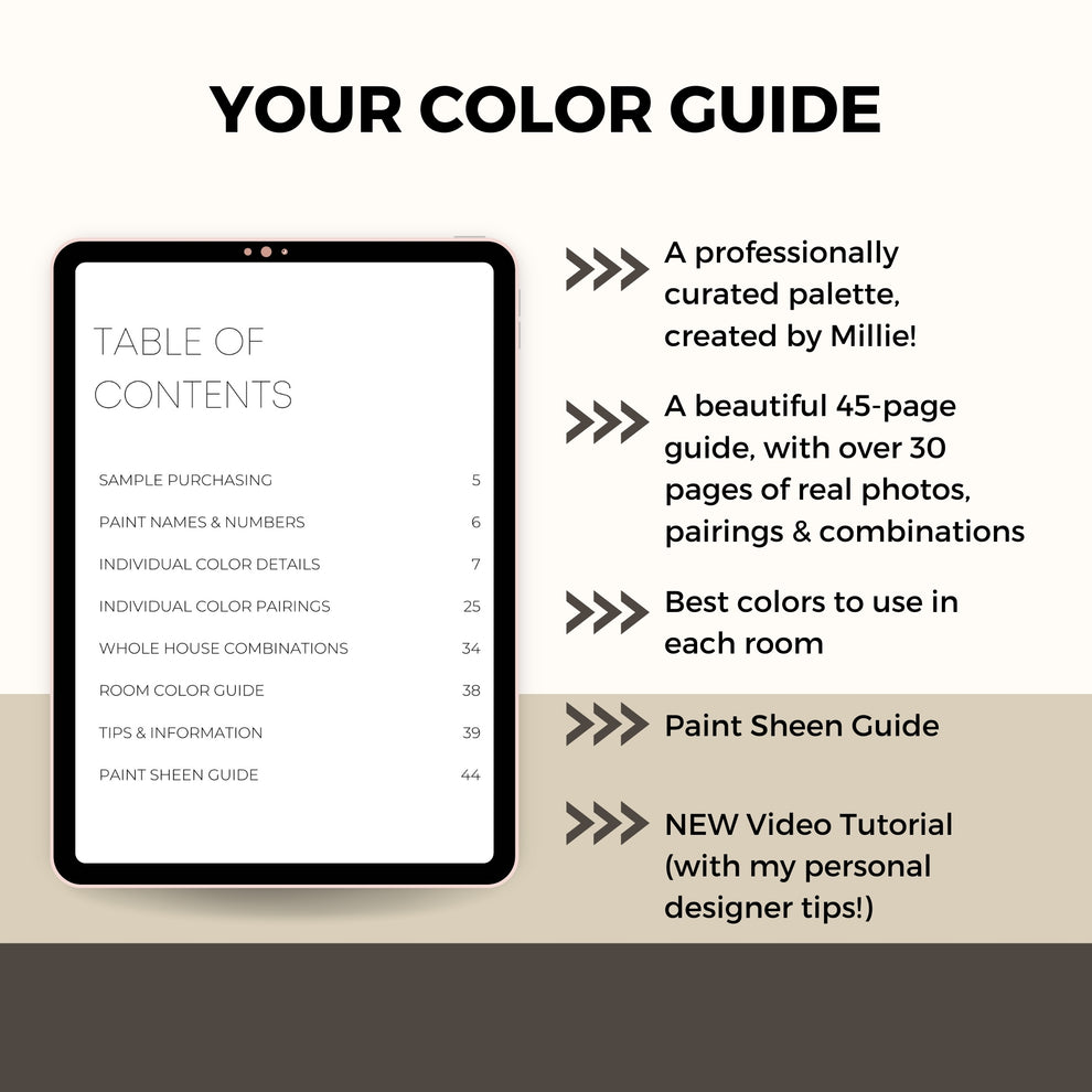 Modern Bohemian Benjamin Moore Paint Palette, Warm Neutrals, Moody Int ...