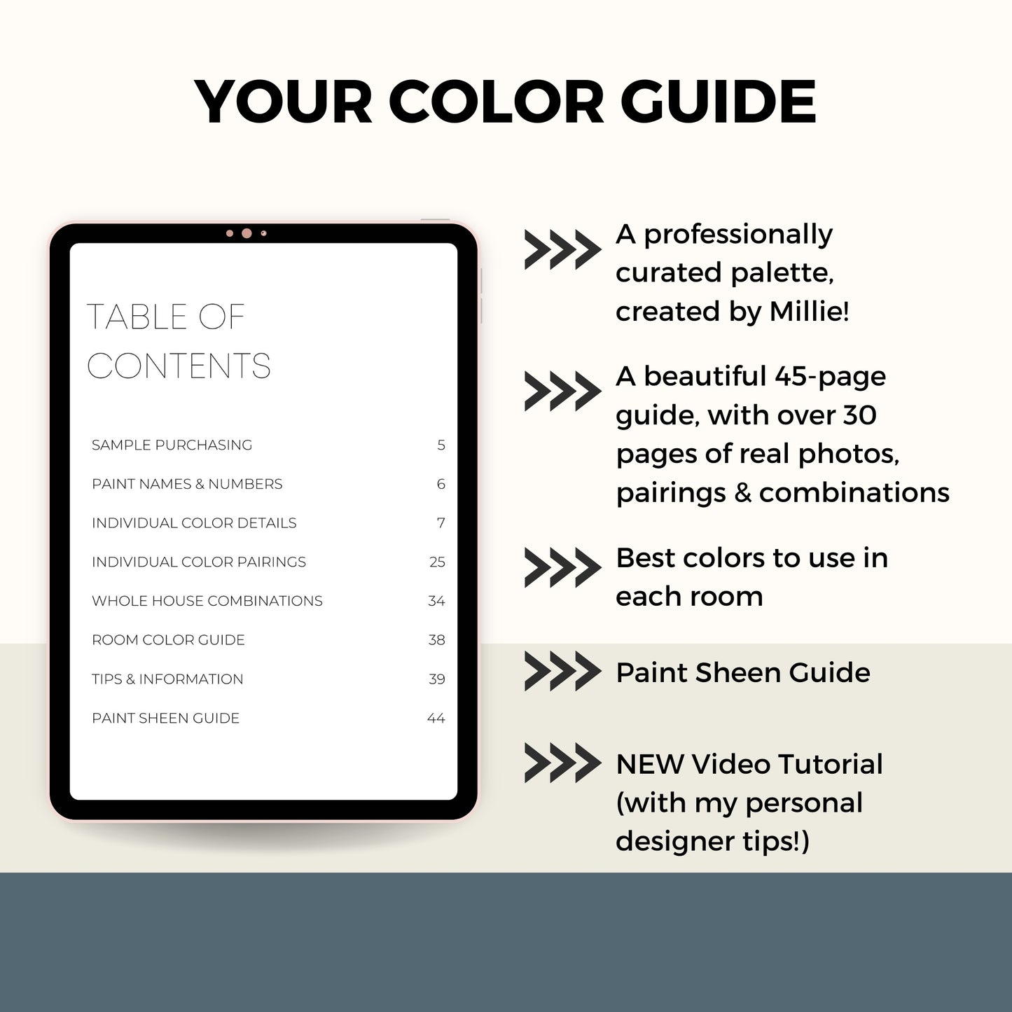 Modern Farmhouse Benjamin Moore Paint Palette, Neutral Interior Paint Colors, Modern Farmhouse Color Scheme, Swiss Coffee