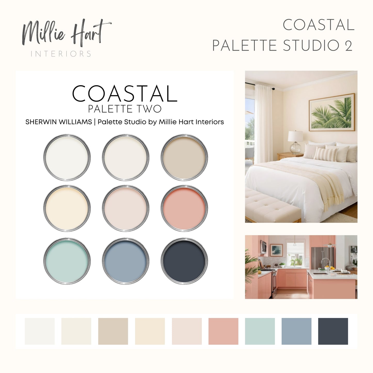 Coastal Palette Studio Bundle with Sherwin Williams Colors