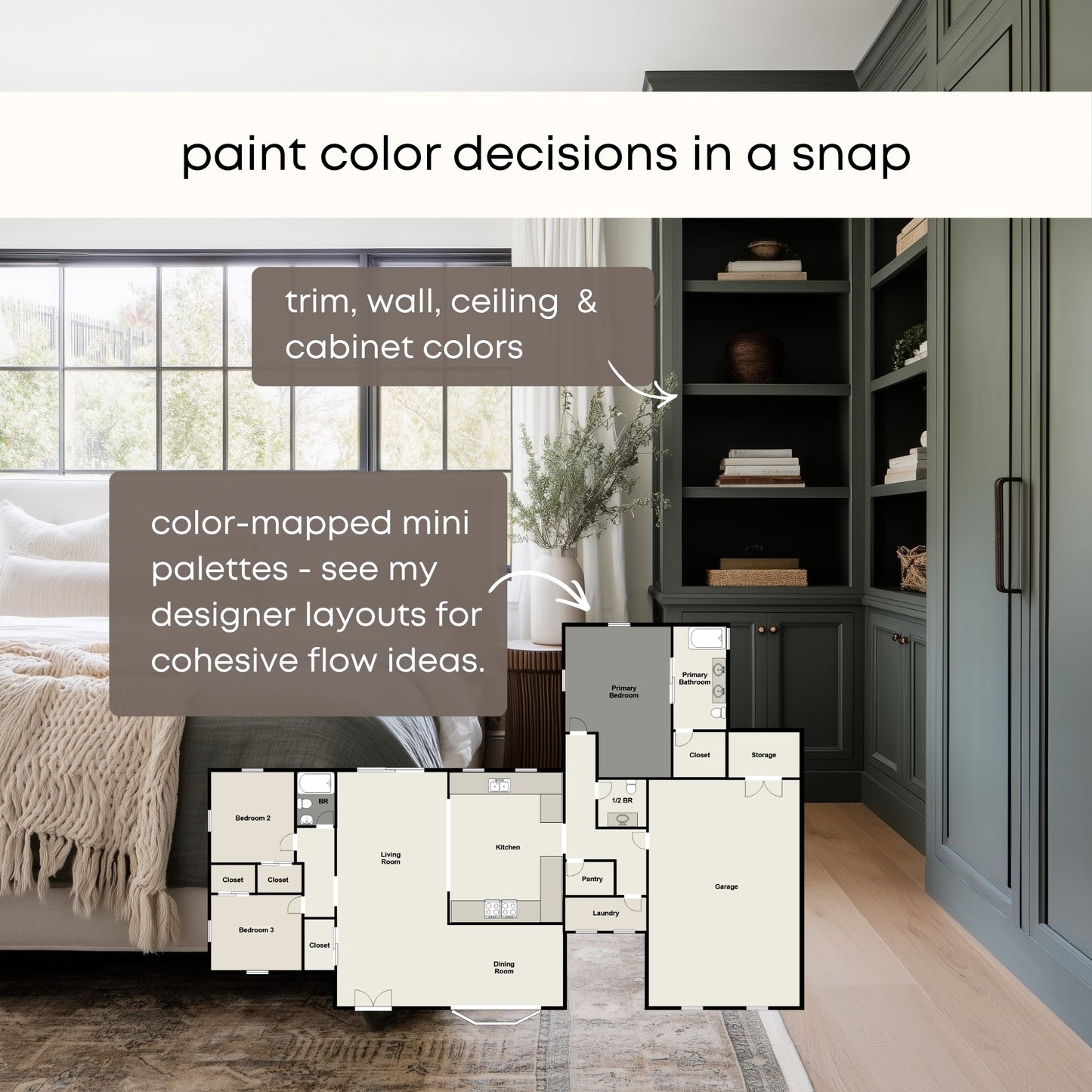 Shoji White Sherwin Williams Paint Palette, Modern Neutral Interior Paint Colors for Home, Shoji White Compliments, Warm Whites, Amazing Gray