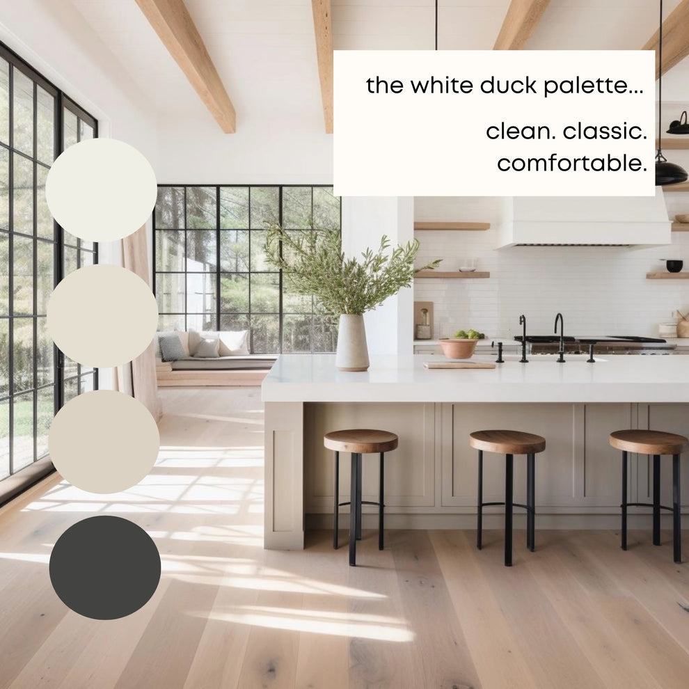 White Duck Sherwin Williams Paint Palette, Neutral Interior Paint Colo ...