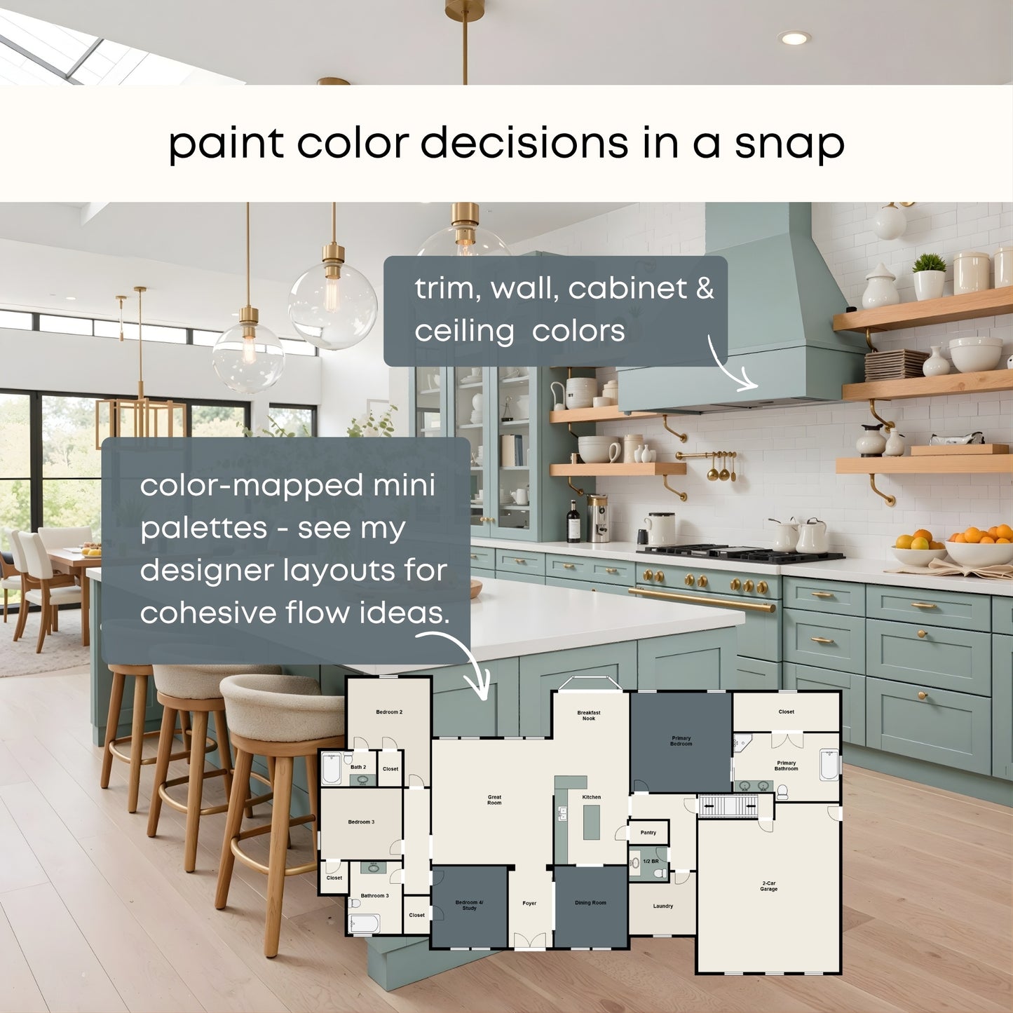 Greek Villa - Palette Two | Sherwin Williams Paint Palette | Neutral Interior Paint Colors | Mediterranean Coastal Color Scheme