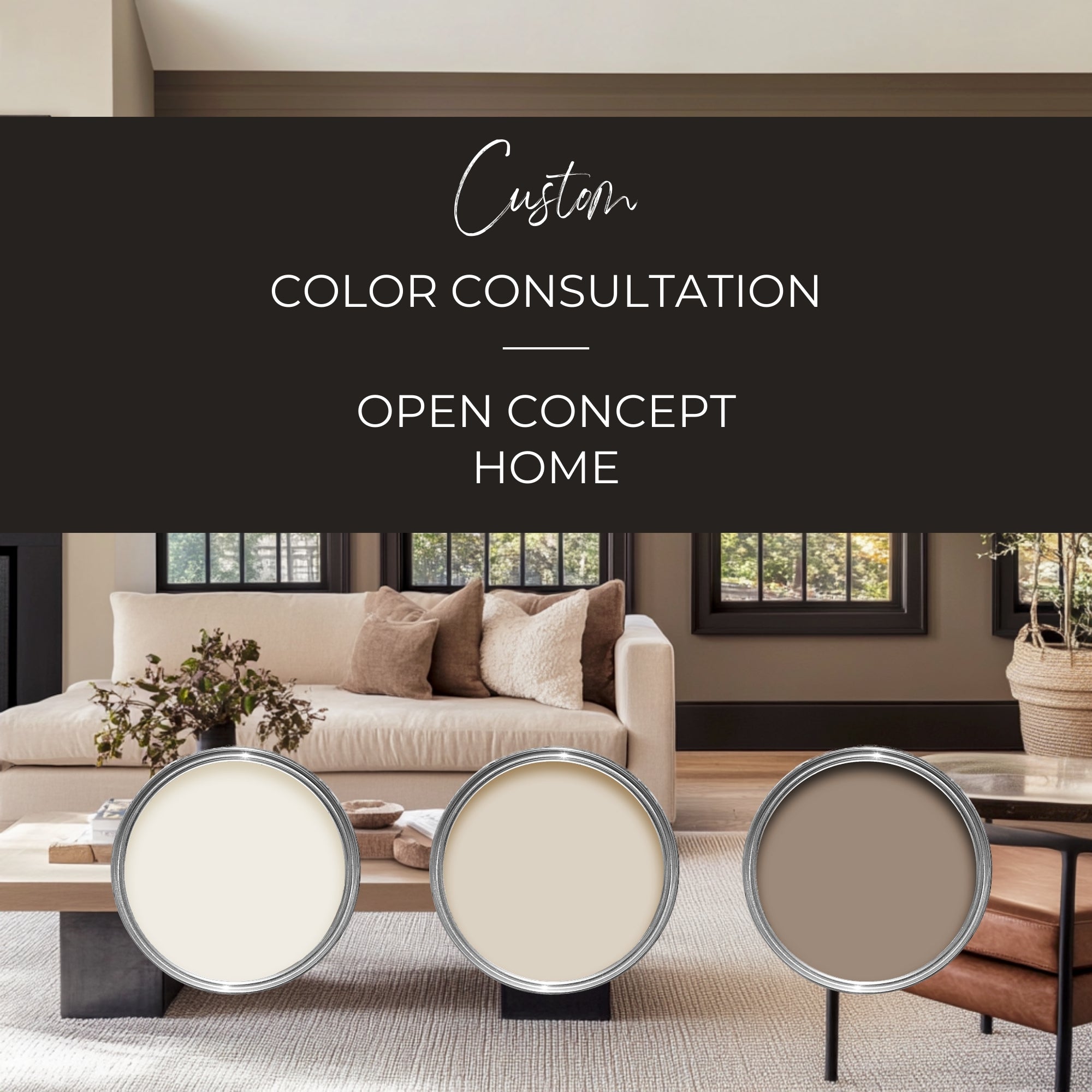 Open Concept Paint Color Consultation – Millie Hart Interiors