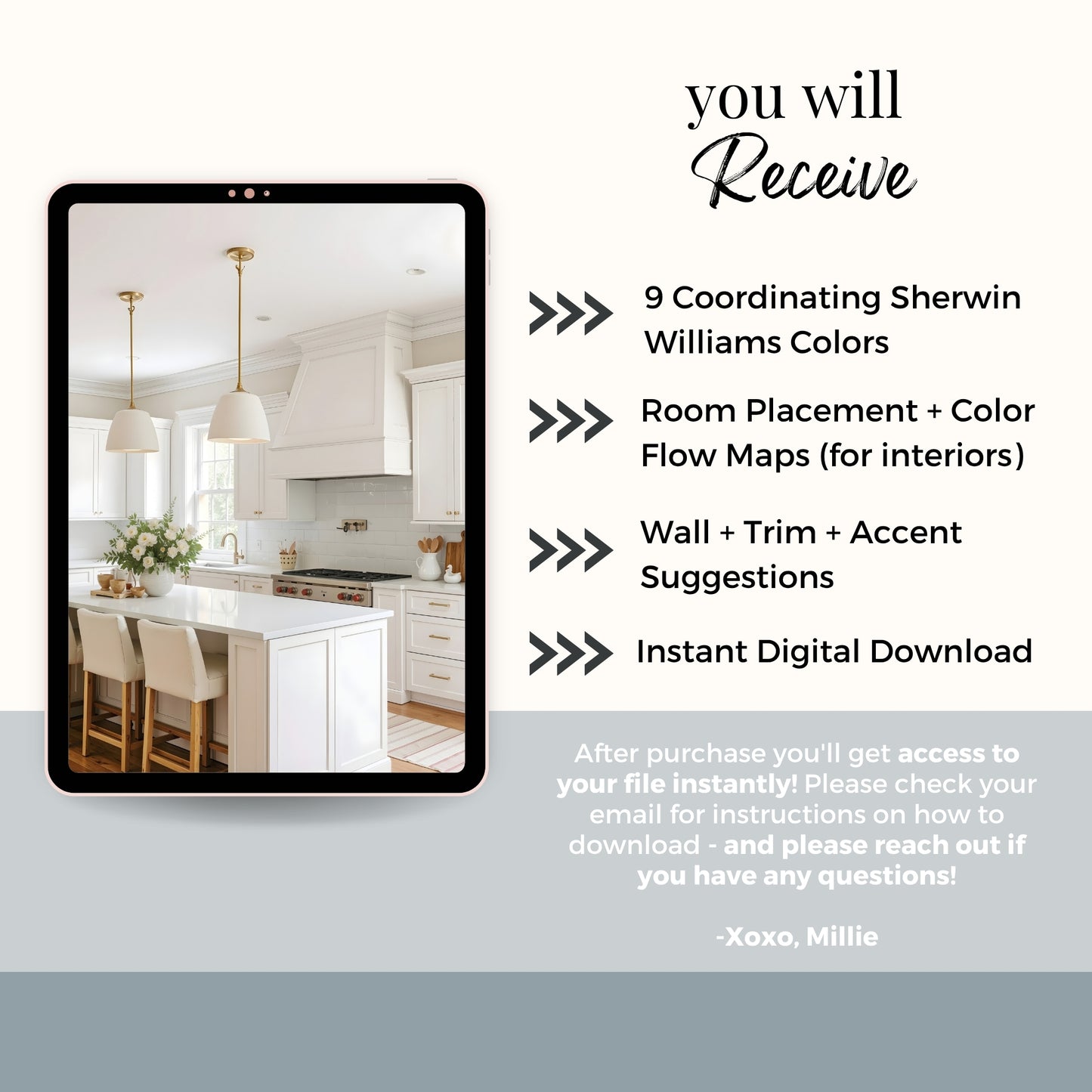 In the Navy Sherwin Williams Paint Palette - Modern Neutral Interior Paint Colors for Home, In the Navy Compliments, Whole House Color Palette, Sherwin Williams Pure White