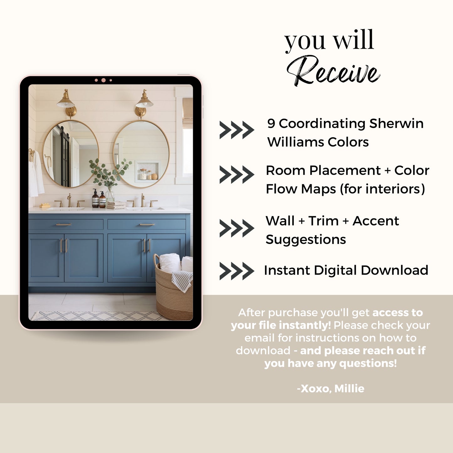 Accessible Beige - Palette Two | Sherwin Williams Paint Palette | Neutral Interior Paint Colors for a Calm Home | Light Neutral Color Scheme