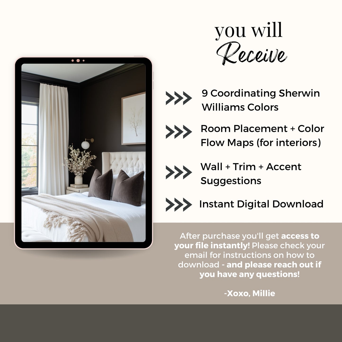 Shoji White Sherwin Williams Paint Palette, Modern Neutral Interior Paint Colors for Home, Shoji White Compliments, Warm Whites, Amazing Gray