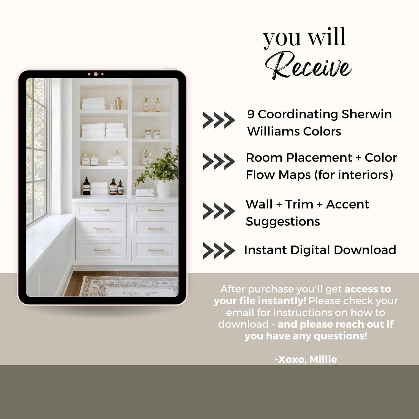 Greek Villa Sherwin Williams Paint Palette, Neutral Interior Paint Colors, Lake House Color Scheme, Drift of Mist