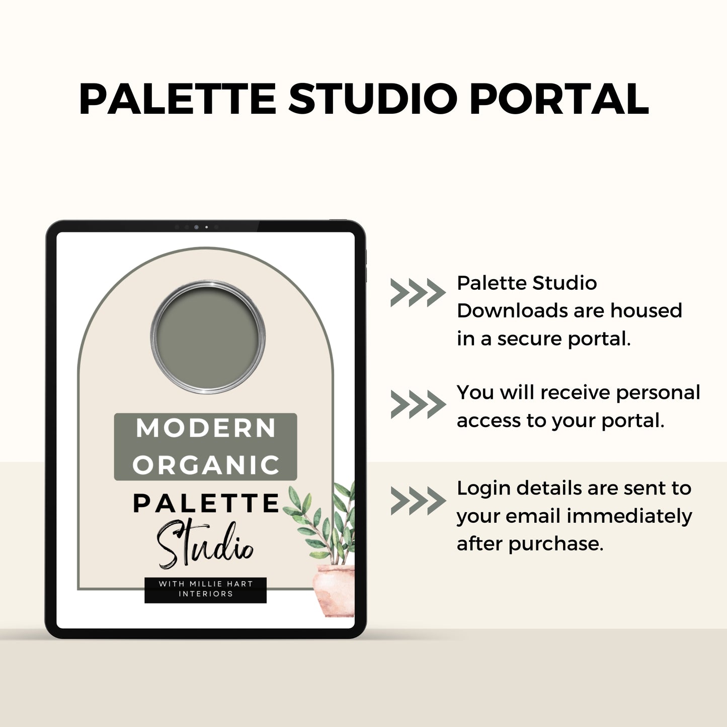 Modern Organic Palette Studio Bundle with Sherwin Williams Colors