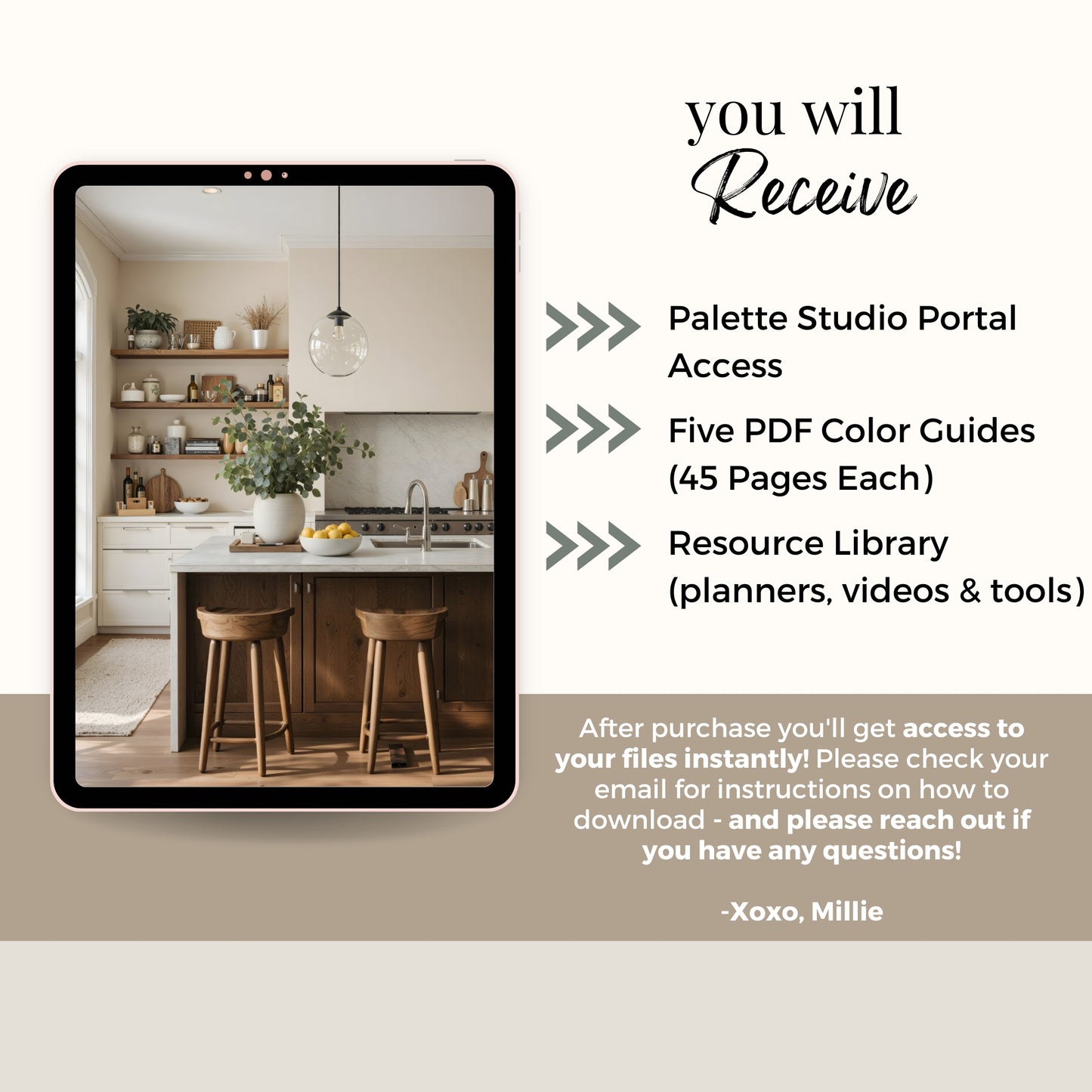 Modern Organic Palette Studio Bundle with Sherwin Williams Colors