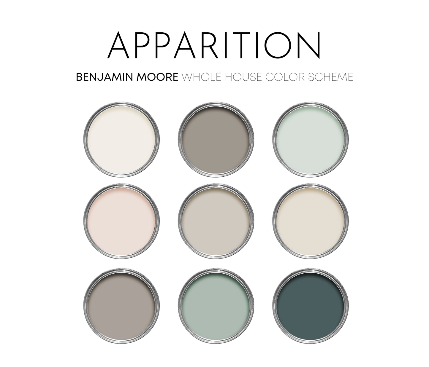 Color Palettes  Benjamin Moore